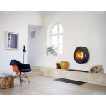 Krbová kamna SCAN 66-1 BP, černý lak